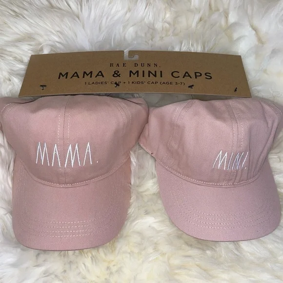 Rae Dunn | Accessories | Rae Dunn Mama Mini Matching Hats  display picture 3
